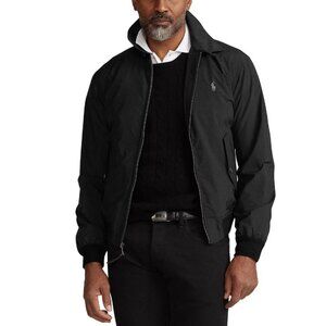 NWT - Polo Ralph Lauren Lightweight Packable Water-Repellent Jacket Black - M